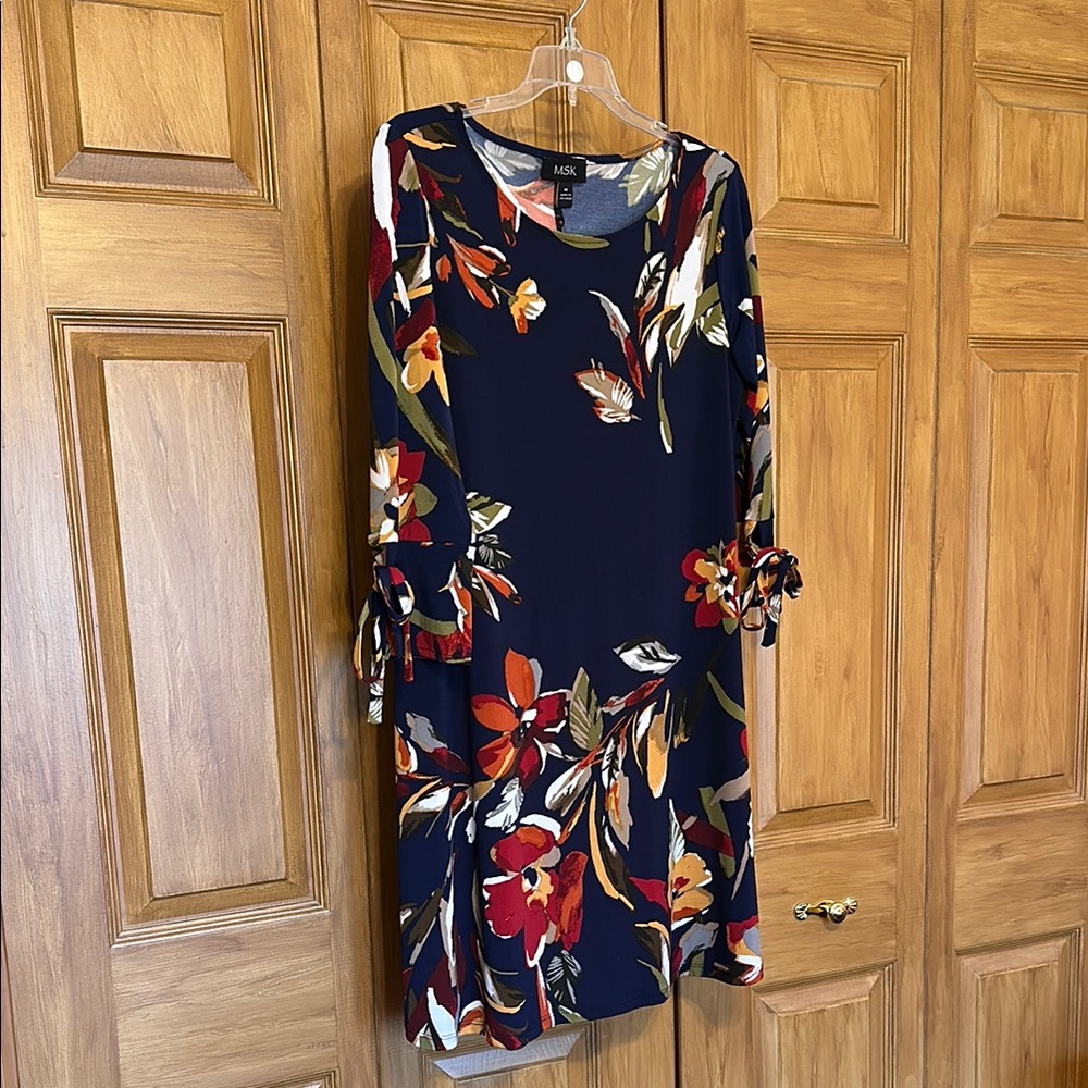 Floral Navy Dress